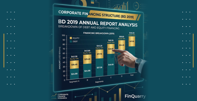 BD 2019 Annual Report Financing Structure: Equity Percentage Explained
