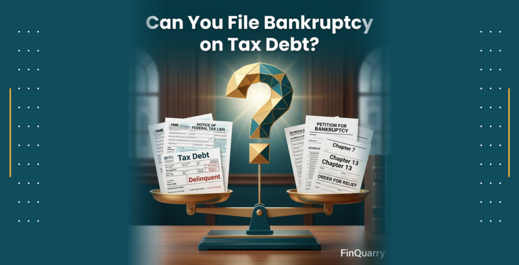 Can You File Bankruptcy on Tax Debt?