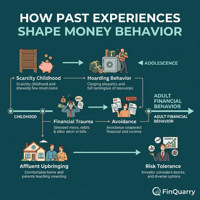 How childhood financial experiences shape adult money behavior patterns